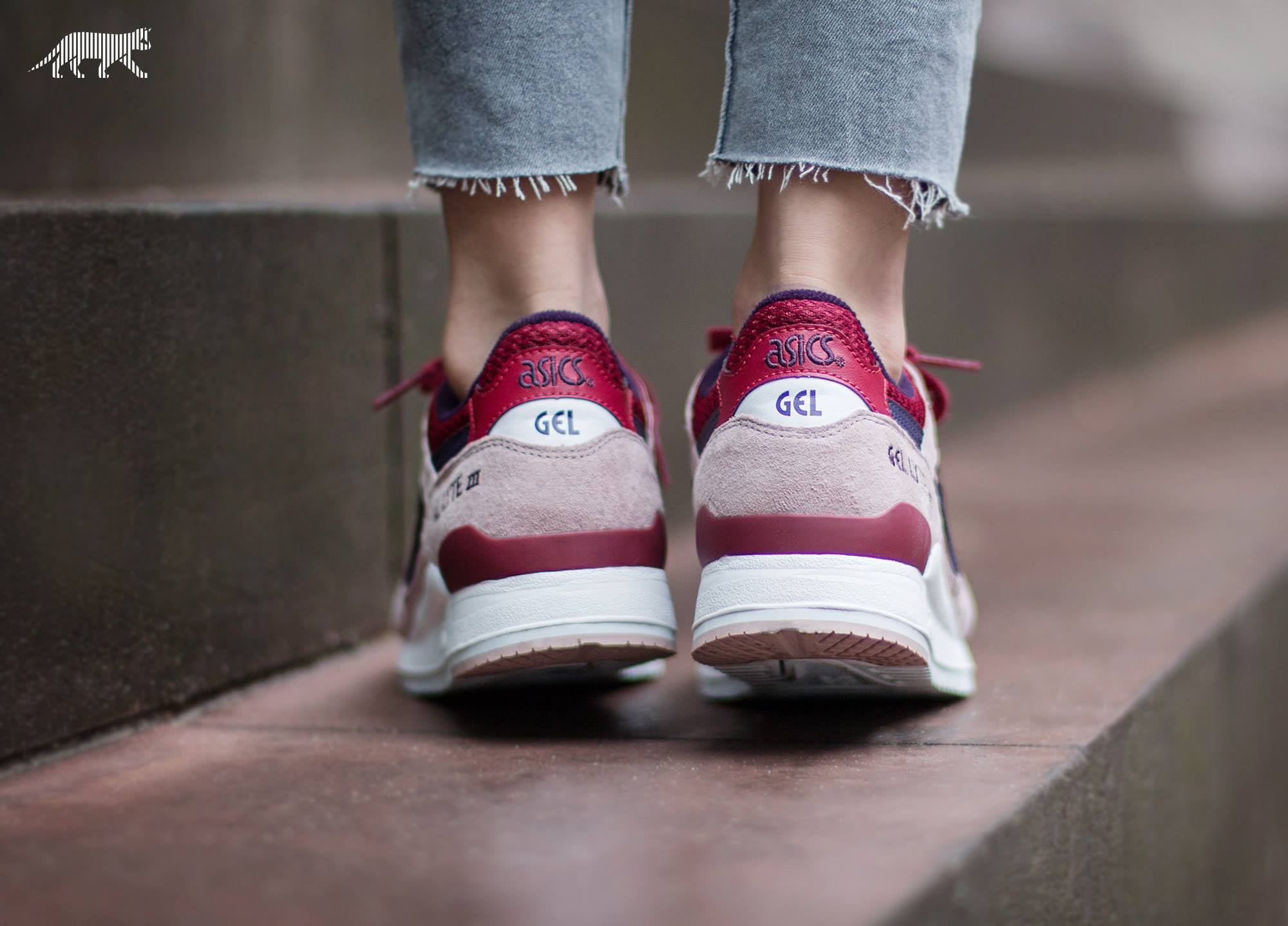 asics gel lyte iii adobe rose