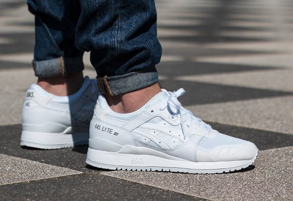 asics gel lyte 3 homme blanche