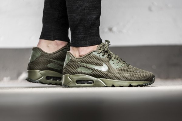 basket Nike Air Max 90 Ultra Breathe Medium Olive (1)