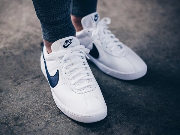 Nike bruin leather blue store