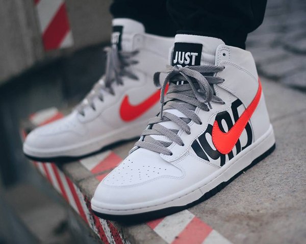 basket Undefeated x NikeLab Dunk High Lux SP Just Do It 1985 pas cher (5)