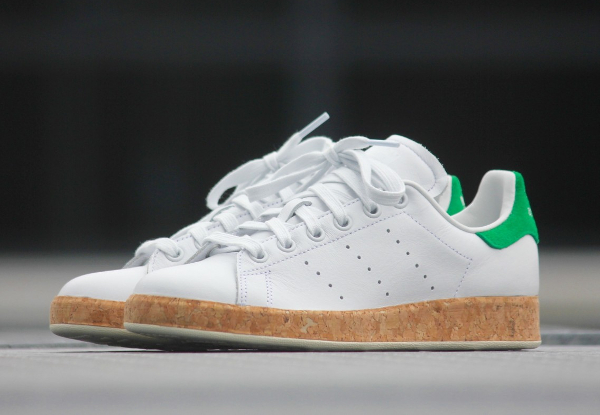 Geven Slink roem Adidas Stan Smith Luxe W OG Cork White Green