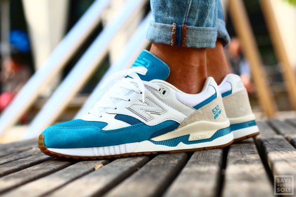 chaussure Brogue New Balance 1400AA Dark Cyan (1)