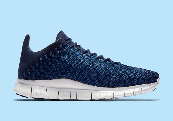 chaussure Nike Free Inneva Woven (Foutain Blue Midnight Navy Summit White) (2)