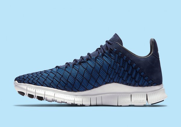 chaussure Nike Free Inneva Woven (Foutain Blue Midnight Navy Summit White) (3)