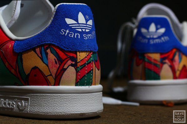 chaussure The Farm Company x Adidas Originals Stan Smith Lab Blue (10)