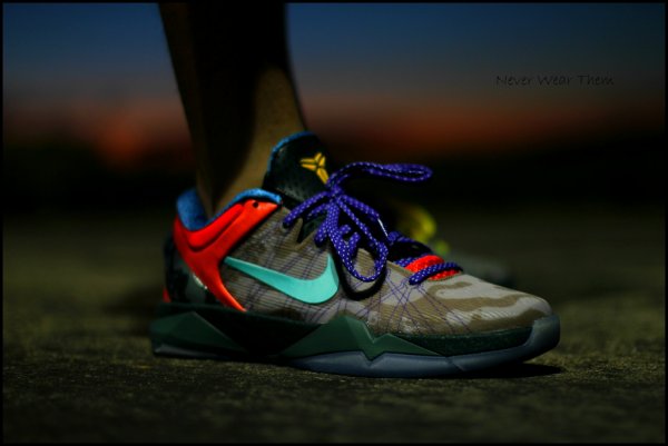 6-Nike Kobe 7 What The Kobe - Never Wear Them