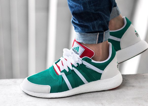 Basket Adidas EQT Racing 93 16 Boost OG Sub Green White Red (4)