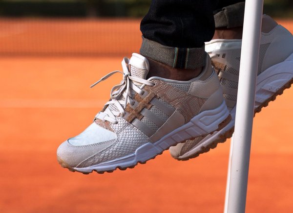 Basket Adidas EQT Support 93 Chalk White Chalk White Oddity Luxe