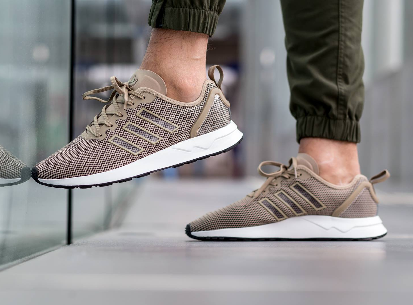 adidas zx flux adv Brun