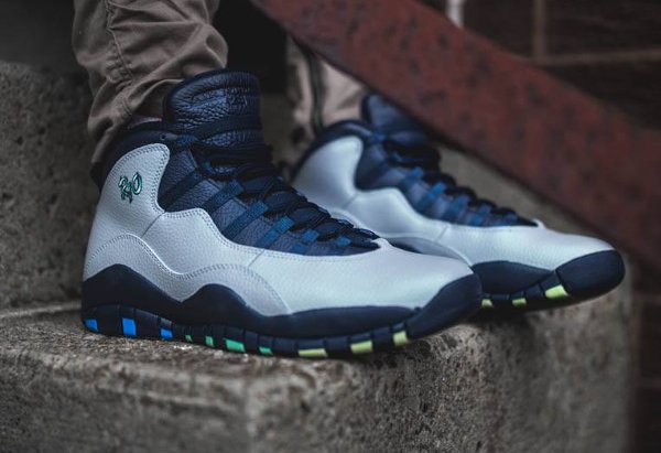 Basket Air Jordan 10 Retro City Rio Cool Grey (1)