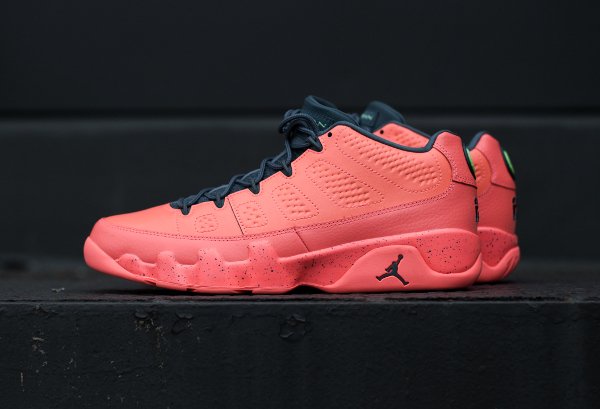 Basket Air Jordan 9 Retro Basse Bright Mango pas cher (2)