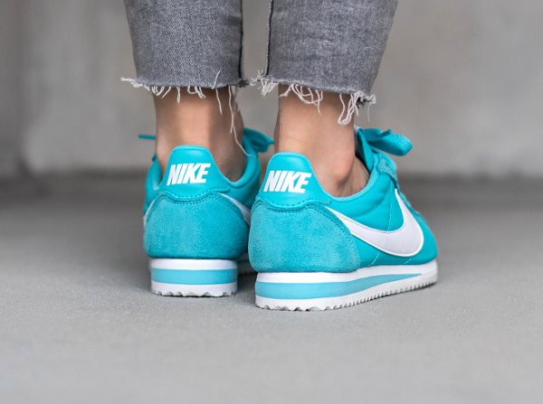 Basket Nike Classic Cortez 15 Nylon (Gamma Blue White) (2)