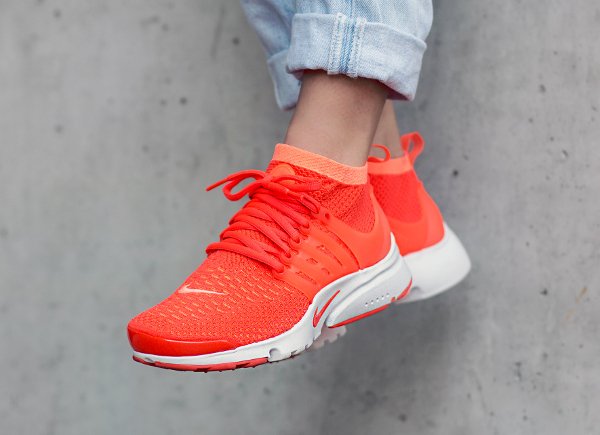 nike air presto ultra flyknit orange