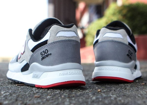 Chaussure New Balance M530LM Red Grey (4)
