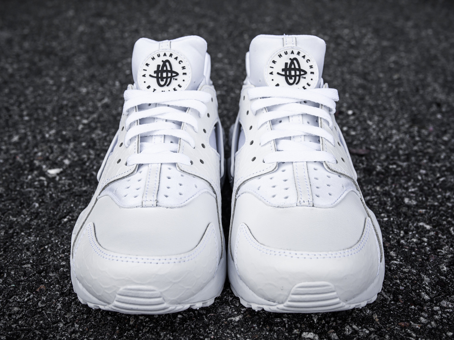 Chaussure Nike Air Huarache Premium White Scales (blanche) (2)