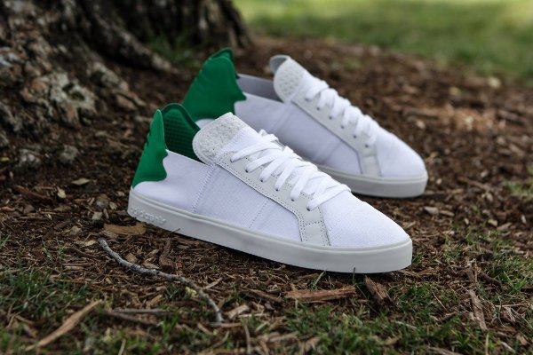 Chaussure Pharrell Williams x Adidas Consortium Elastic Lace Up White Green (1)