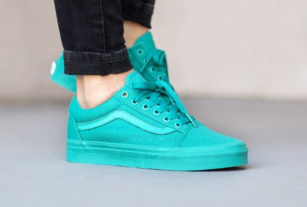 Chaussure Vans Old Skool Bright Aqua (turquoise) (1)