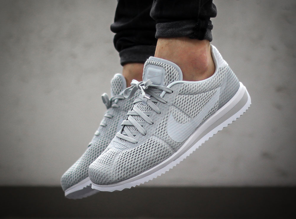 Nike Cortez Breathe Black, Total & Pure Platinum