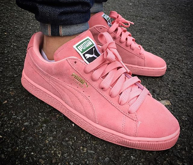 Puma Suede Pastel Pink - @sneakerish