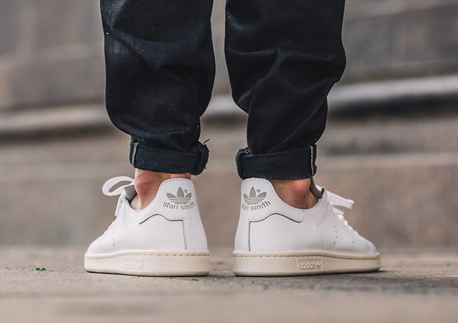 Chaussure Adidas Originals Stan Smith Leather Sock 'White' (3)