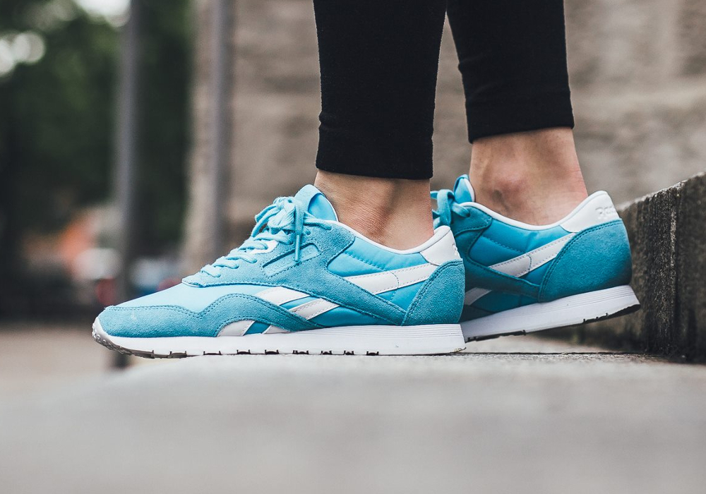 reebok classic nylon turquoise