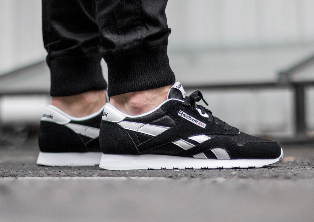 reebok nylon noir