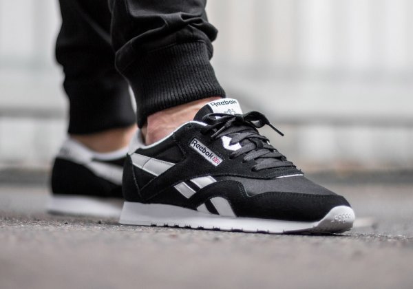 reebok classic nylon gray