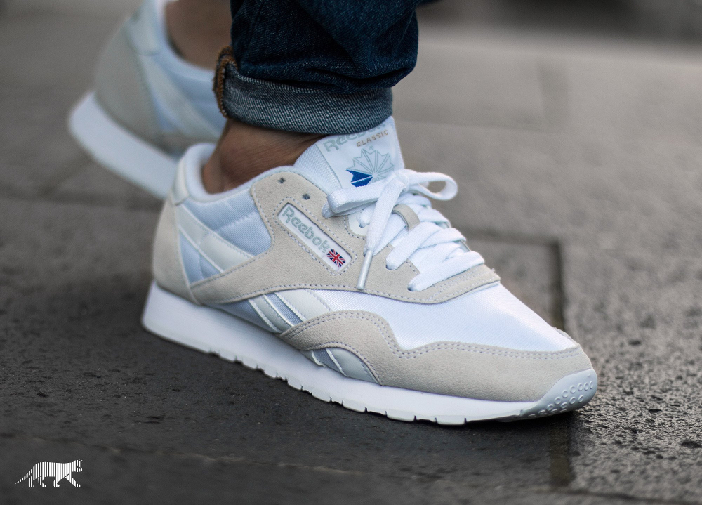 reebok nylon blanche