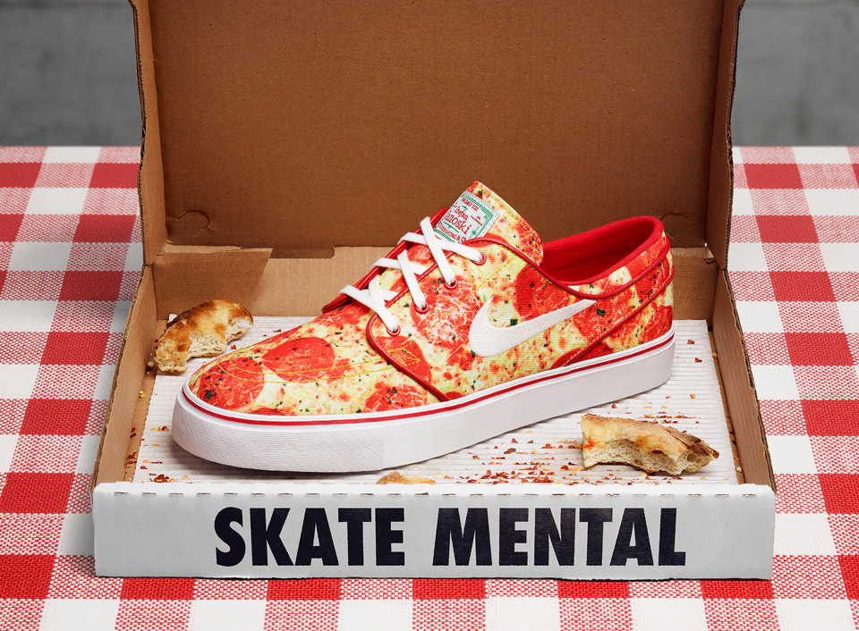 pizza nike sb