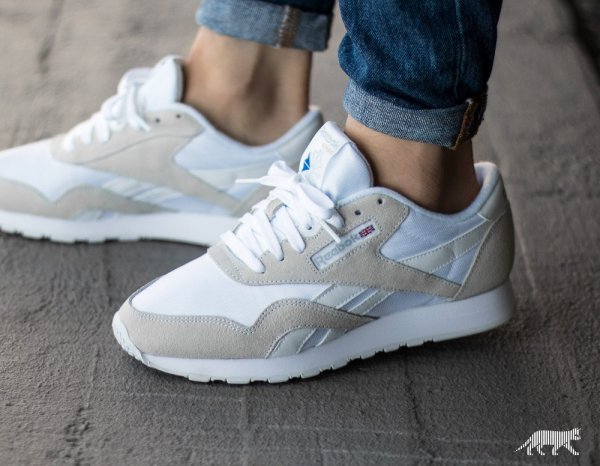reebok classic nylon gray