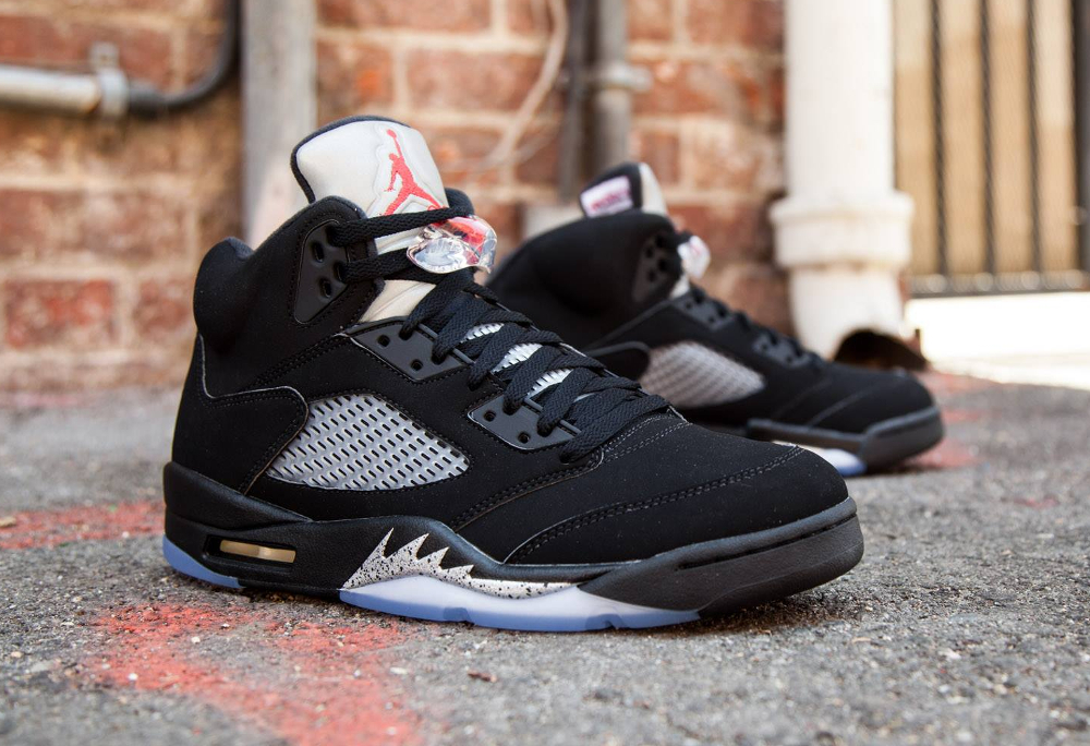 retro 5 og black metallic