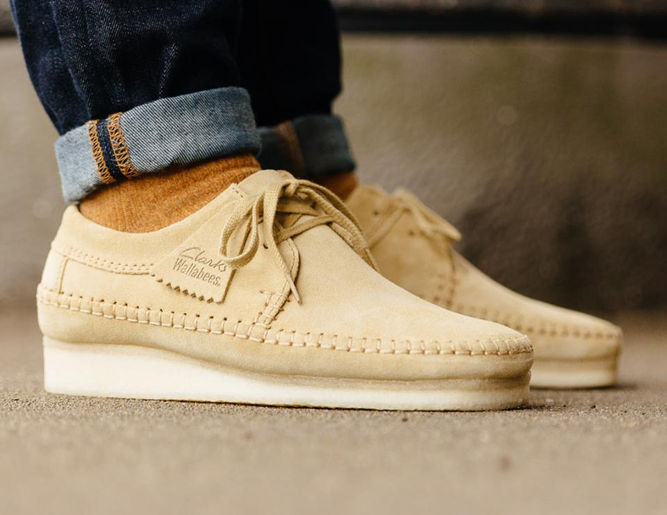 Clarks Wallabees Weaver 'Maple Suede'