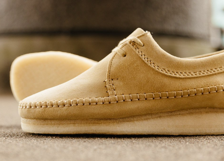 clarks originals weaver maple suede