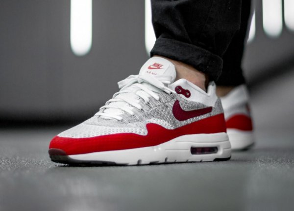Nike Air Max 1 Ultra Flyknit Oreo homme femme