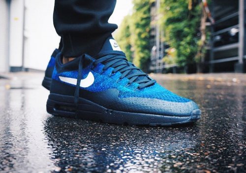 nike air max 1 ultra flyknit blue