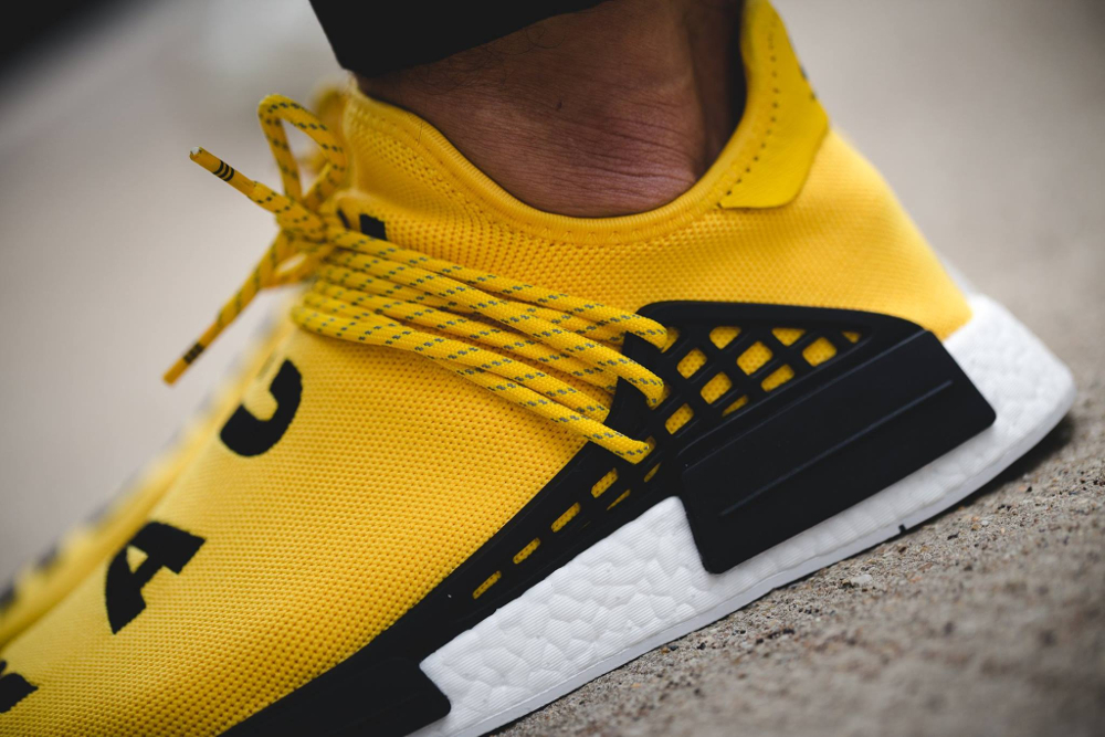 nmd human race jaune