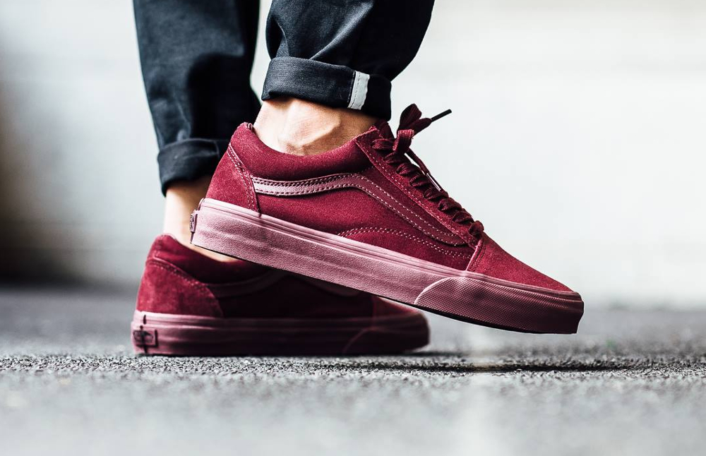 velvet vans red