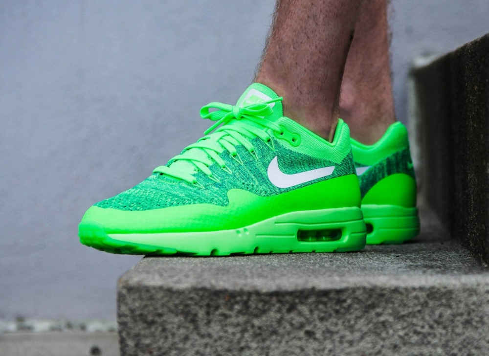 nike air max 1 ultra flyknit volt