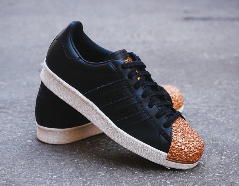 superstar metal toe homme orange