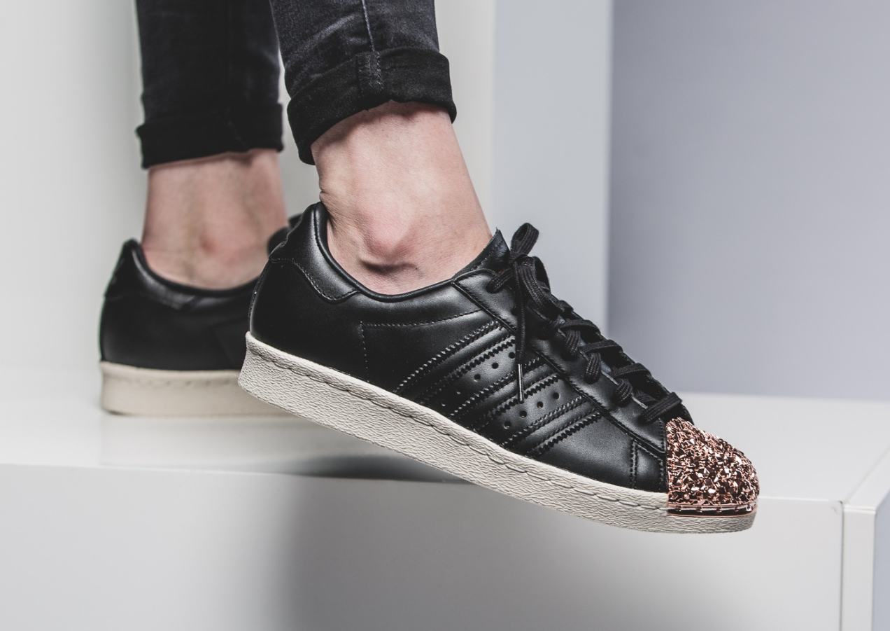 superstar metal toe homme brun