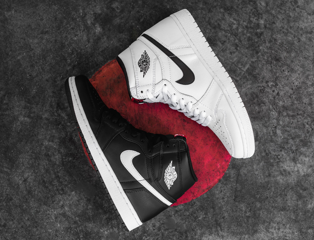 Nike air jordan 1 retro high og yin yang hot sale