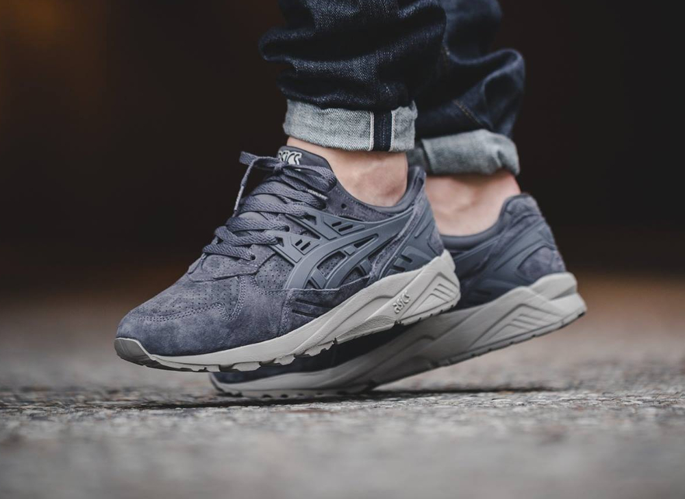 asics gel kayano trainer light grey