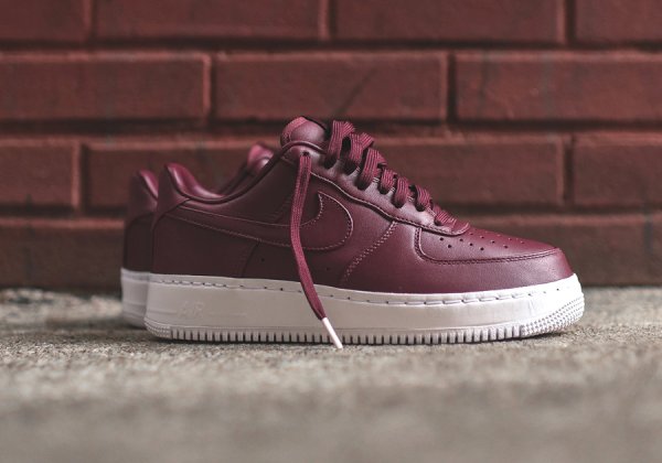 air force bordeaux daim