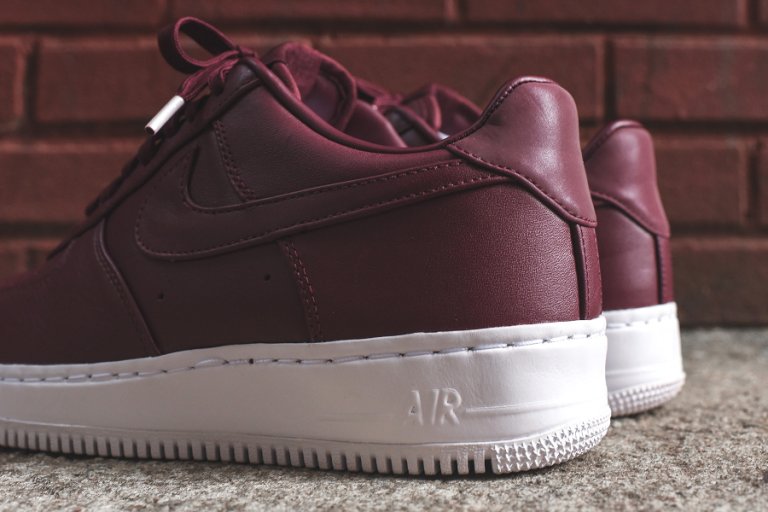 air force bordeaux daim