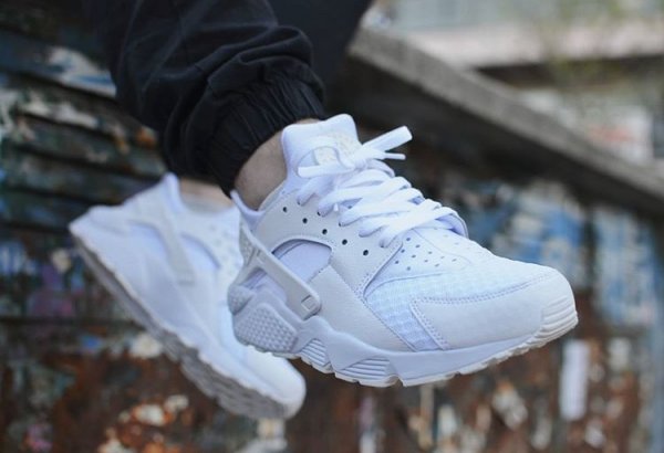 Nike Air Huarache 'Triple White' Pure