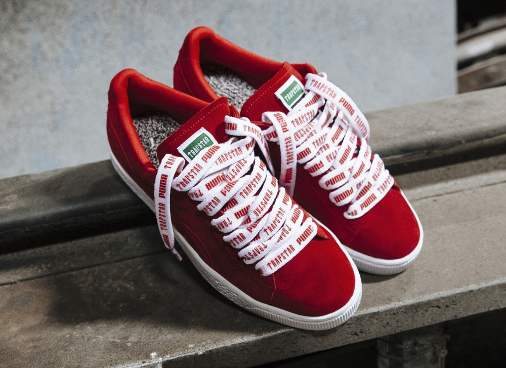 puma basket trapstar white