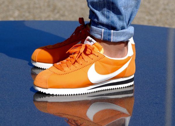 cortez orange fluo jordan