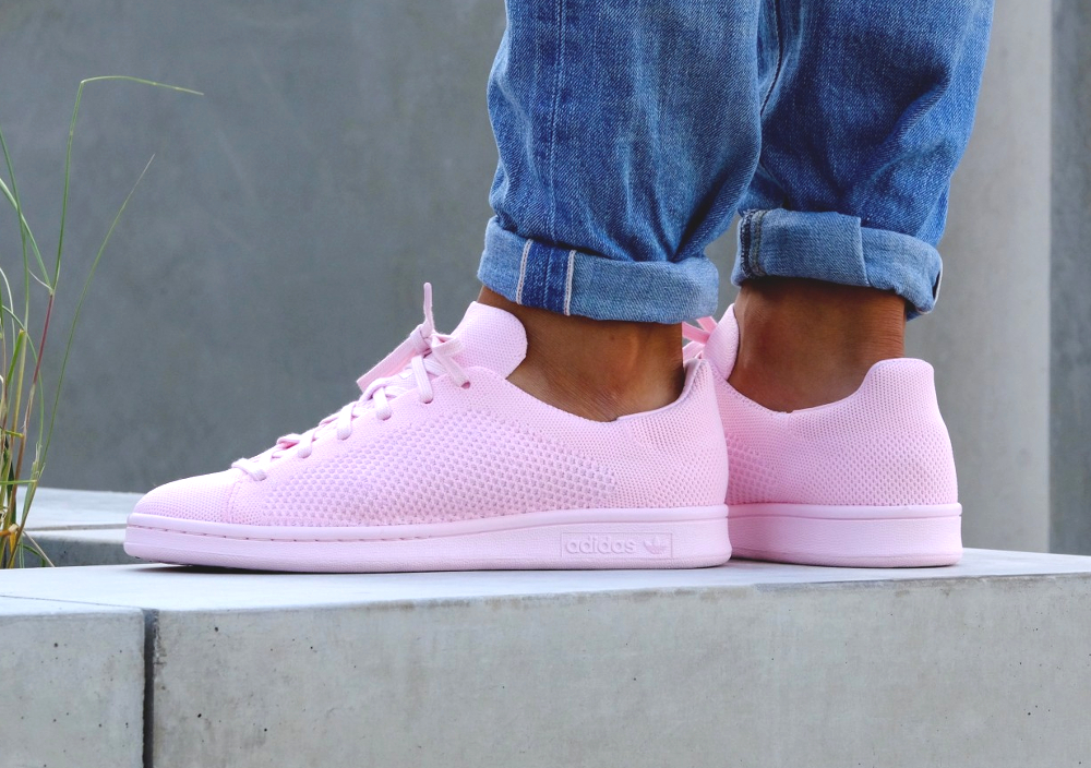 acheter chaussure Adidas Stan Smith PK Primeknit Pink Glow (1)