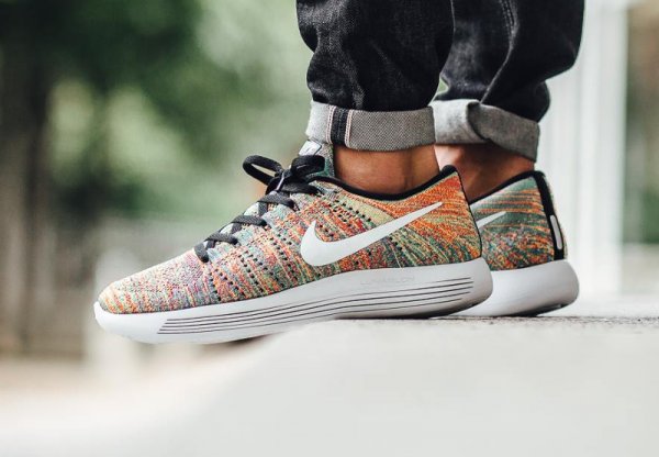 nike flyknit lunar 2 femme bleu